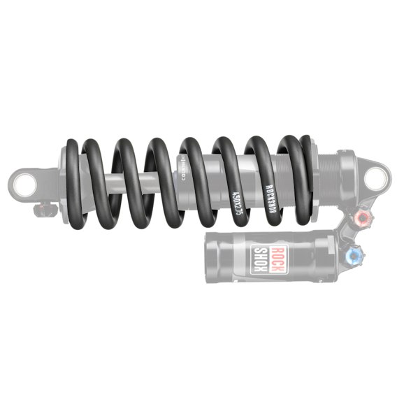 RockShox Coil Spring for Kage / Vivid R2C Rear Shock Fitting Length 200mm - grey