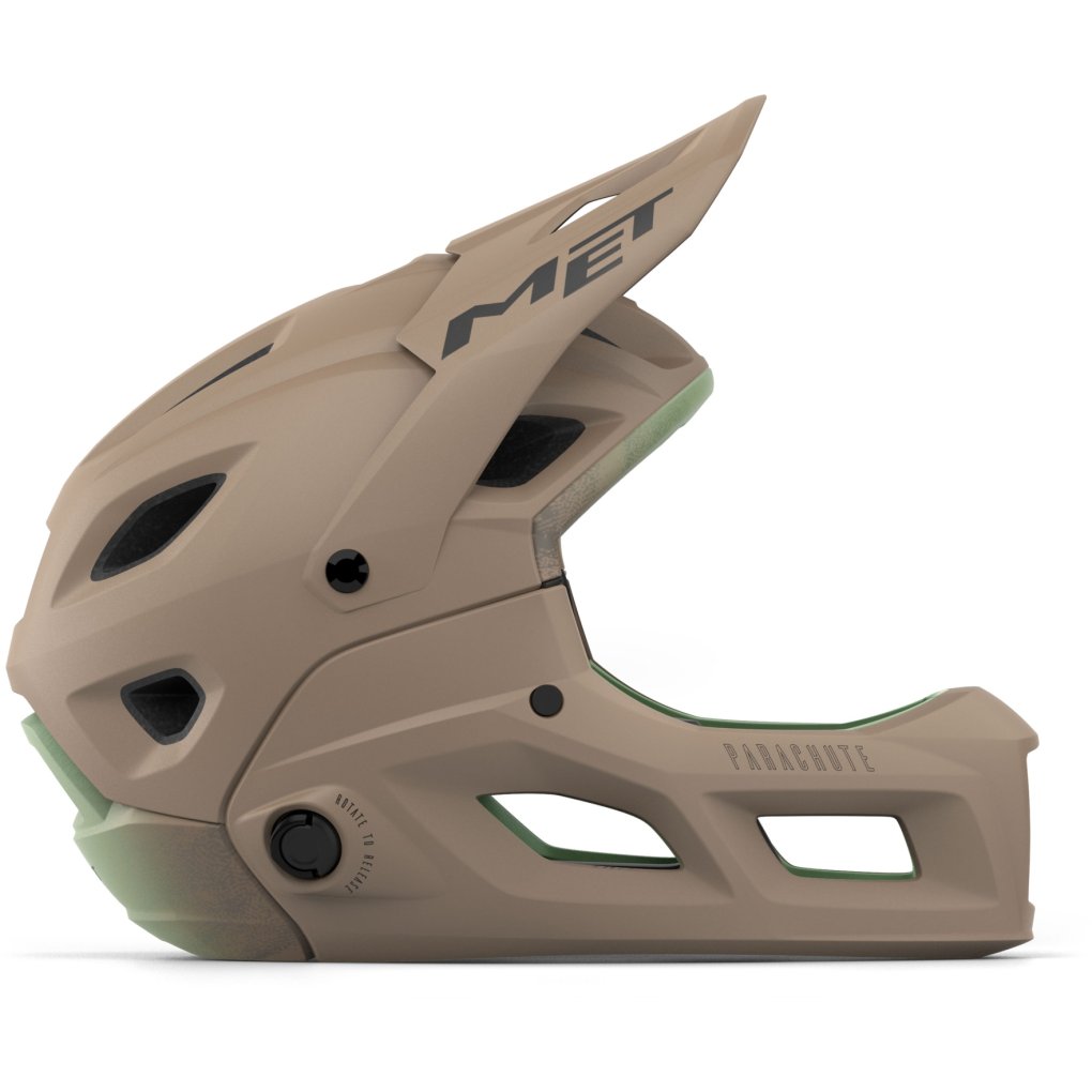 MET Parachute MCR MIPS Full-Face Helmet - Fungi/Matt