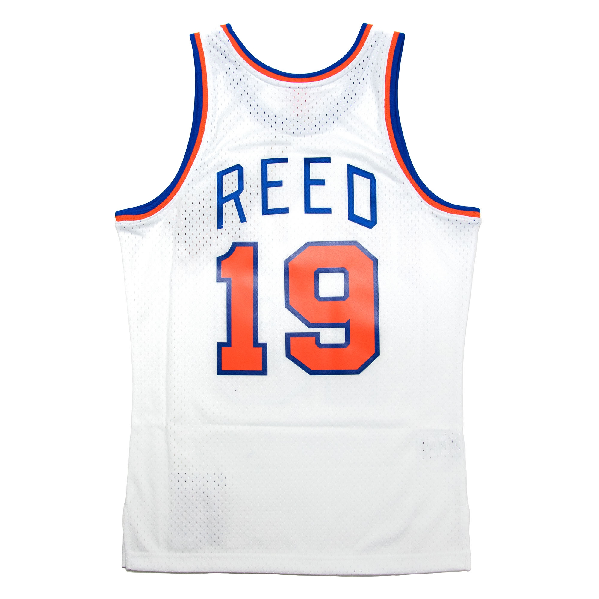 Willis Reed #19 New York Knicks 1969-70 Mitchell & Ness Swingman NBA Jersey White