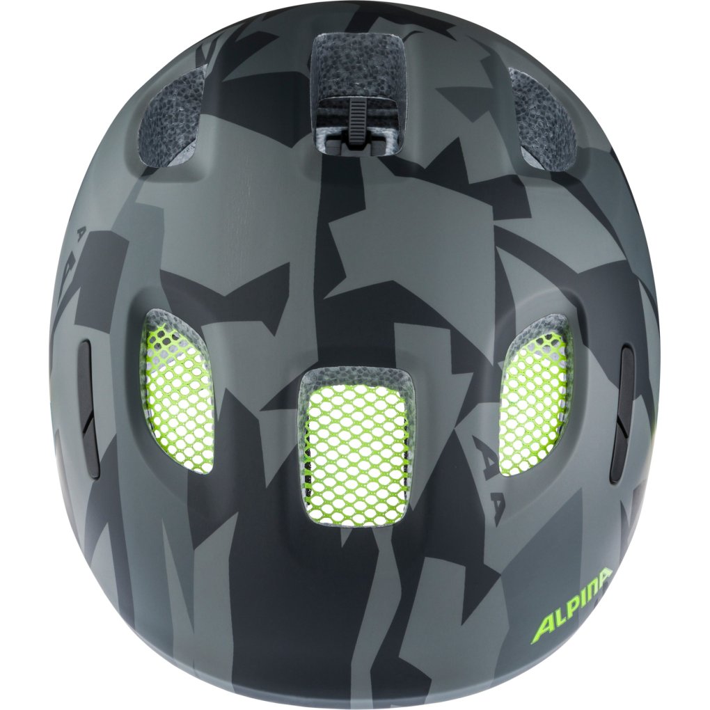 Alpina Ximo 2 LE Helmet Kids - black neon camo matt