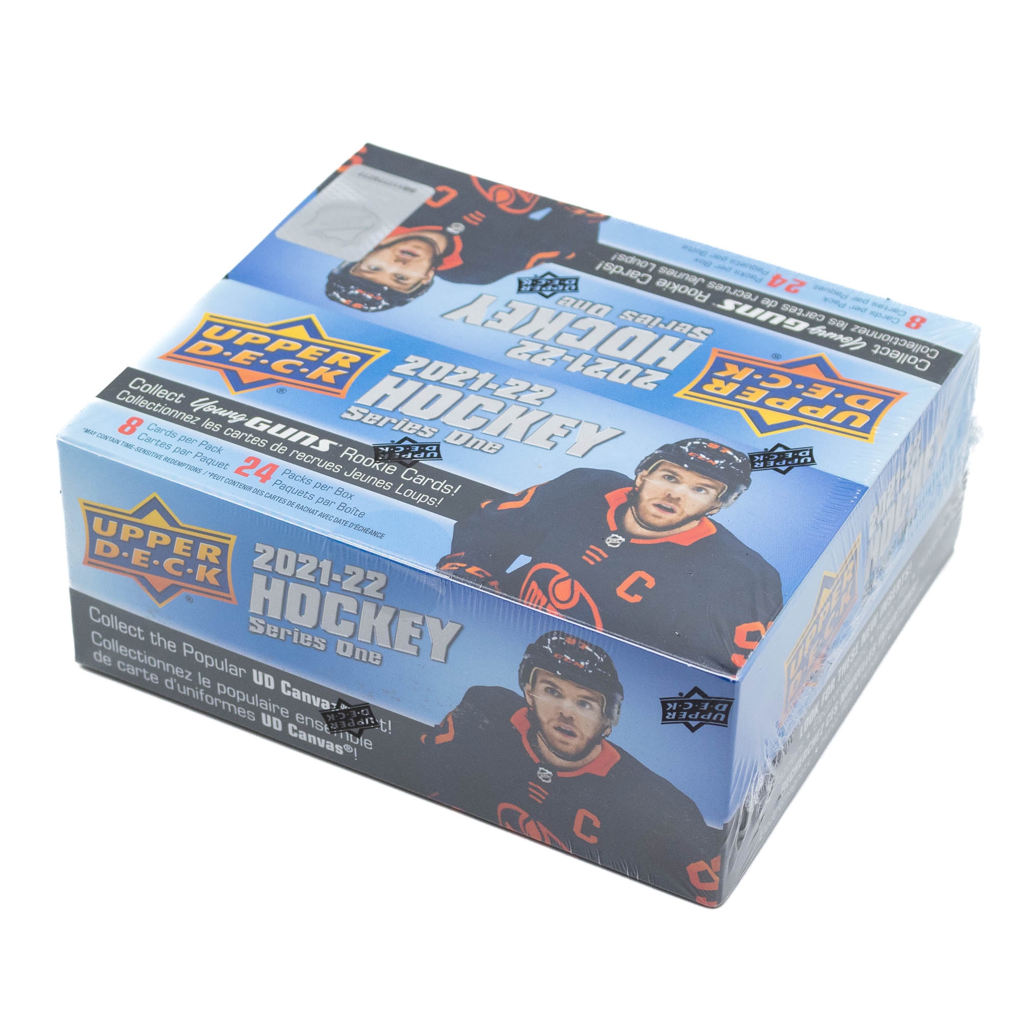 2021/22 Upper Deck Series 1 Hockey Retail 24-Pack Box NHL