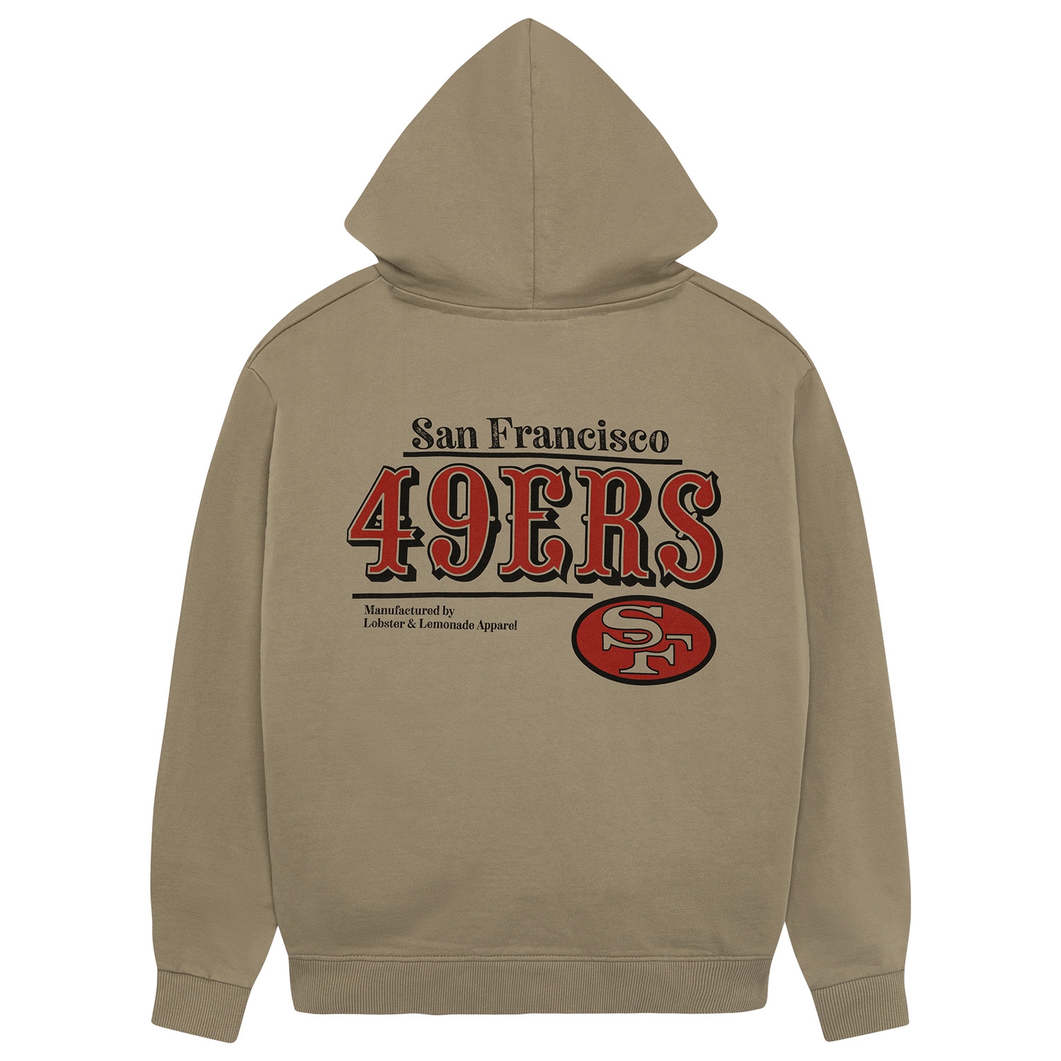 San Francisco 49ers L&L '76 Classics NFL Hoodie Brown