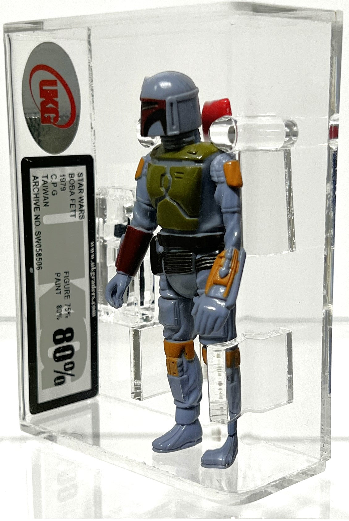 Star Wars Boba Fett 1979 C.P.G. Taiwan UKG 80 *SW053769*