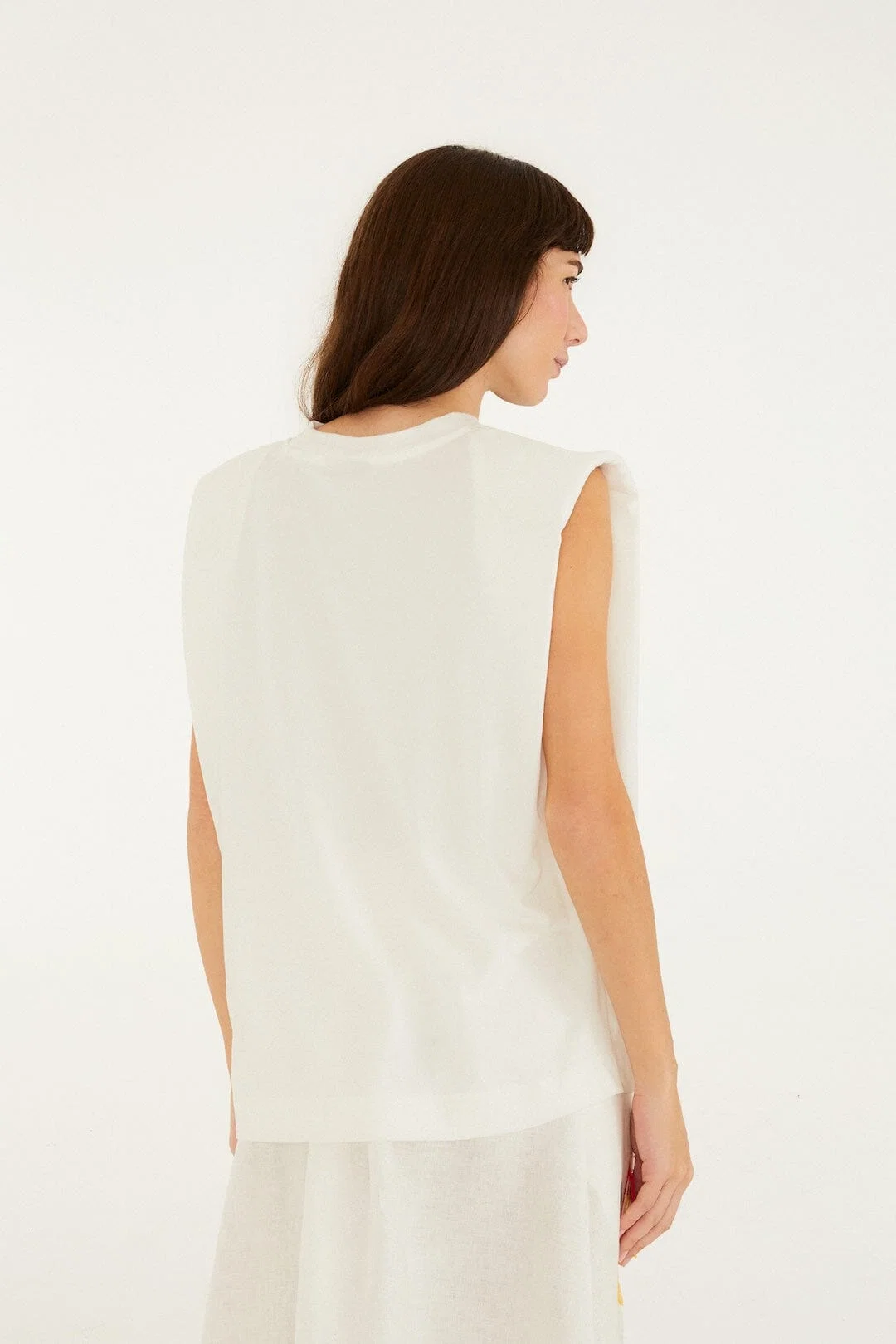 Off-White Birds On Branch Embroidered  T-Shirt