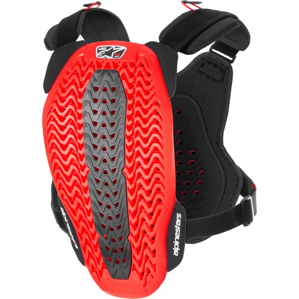 Alpinestars A-5 Plasma Chest Protector - black/red/white