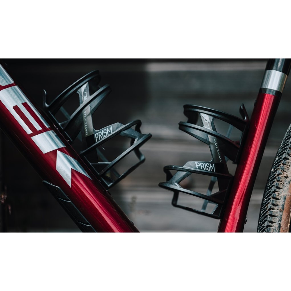 Elite Prism Carbon Bottle Cage - right - black/black
