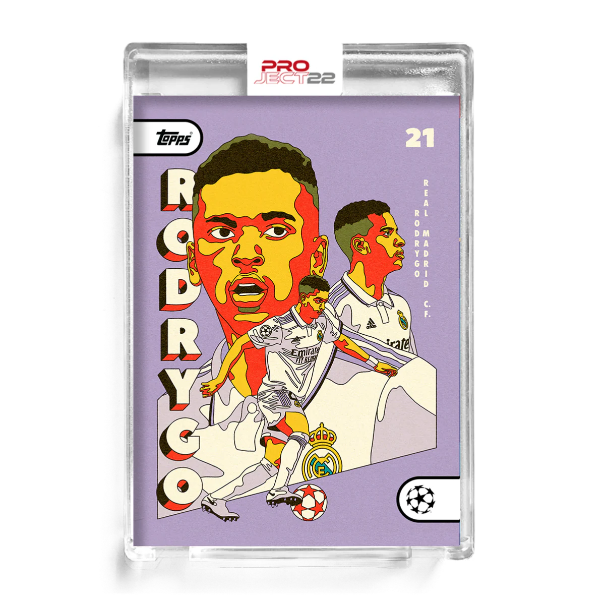 Project22 - Rodrygo by Timba Smits - Topps UK