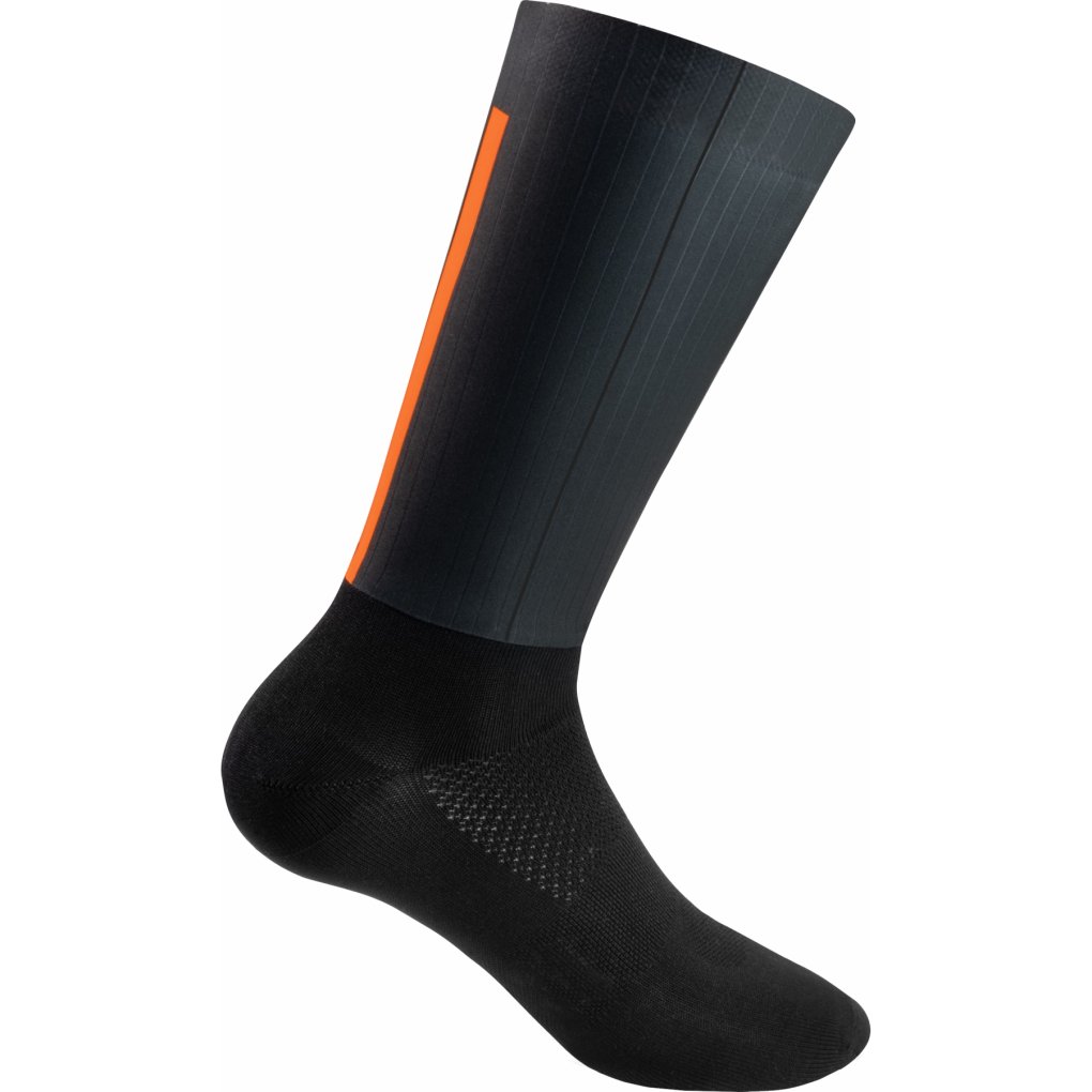 DMT Aero Race Socks - black/orange