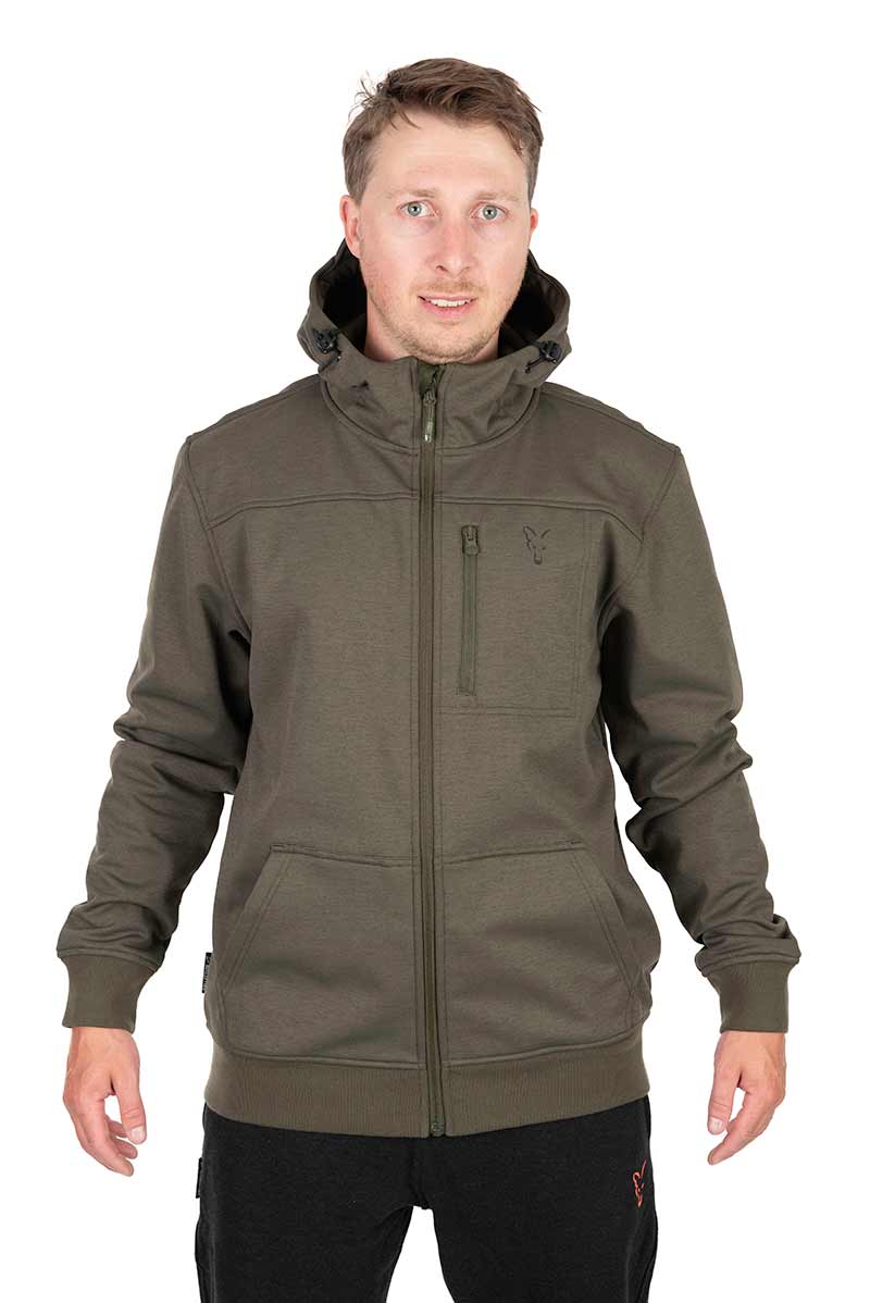Fox Collection Soft Shell Jacket Green & Black
