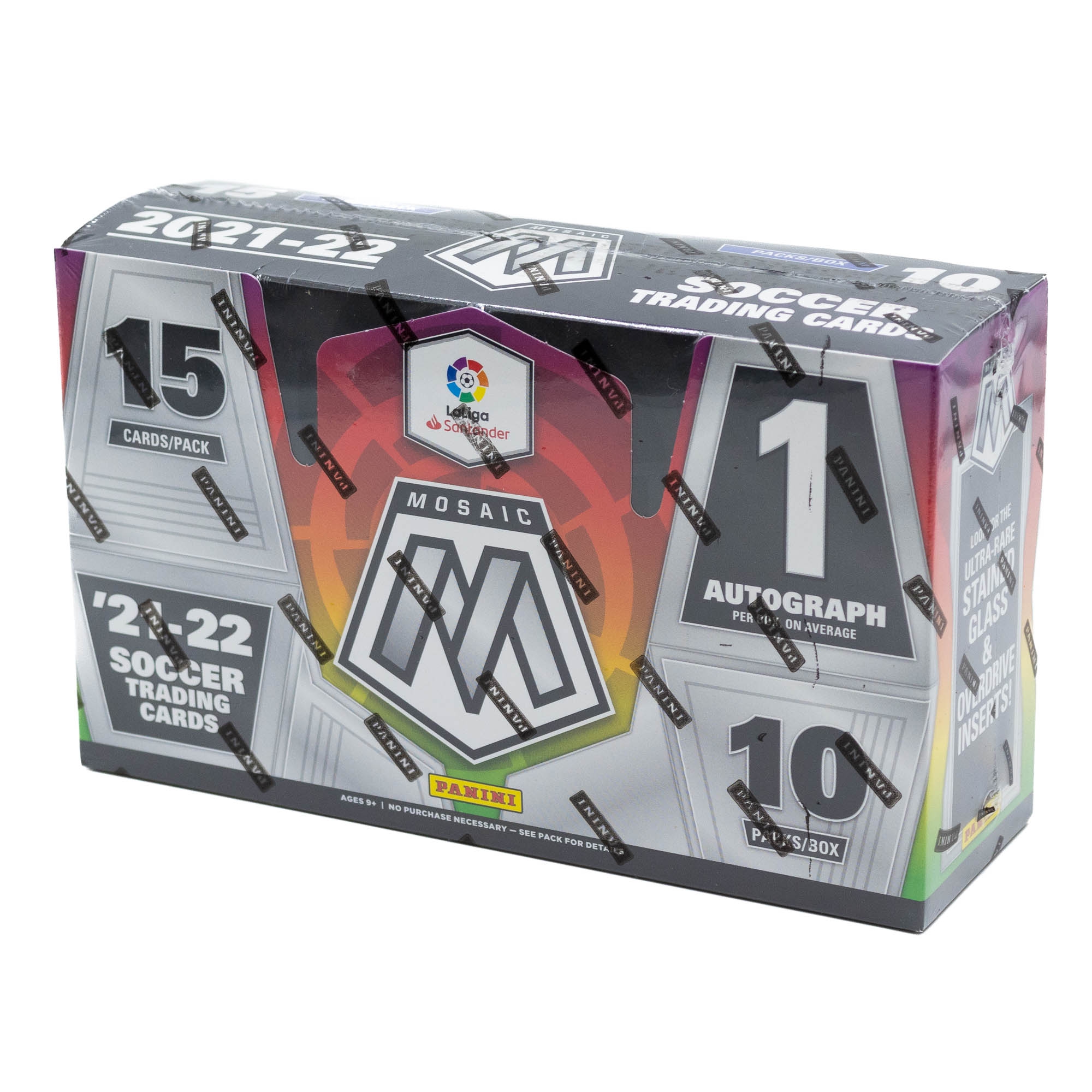2021/22 Panini Mosaic La Liga España Soccer Hobby Box