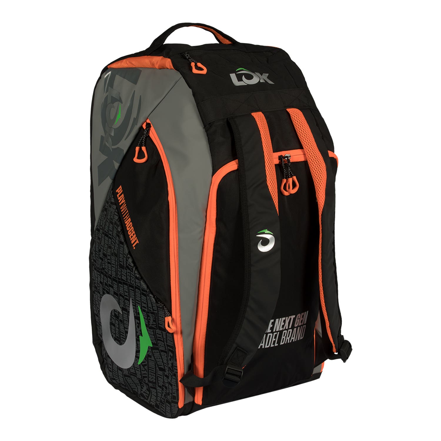 PADELBAG LOK MAXX GEN 2 BLACK/ORANGE LB1PA0U16