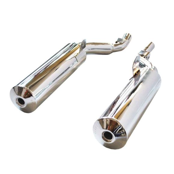 Marving silencer chrome tip - GreyRef: 01Y2131