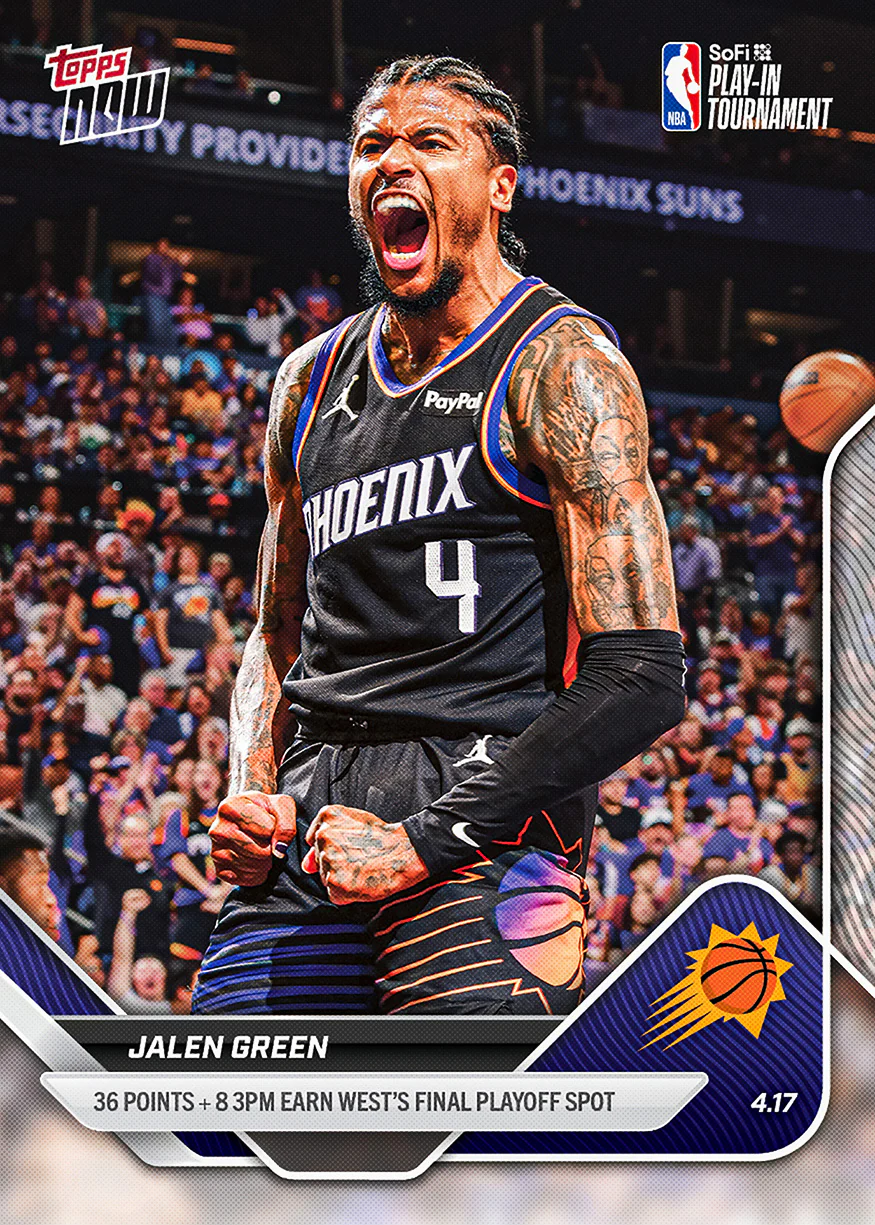 Jalen Green - 2025-26 NBA Topps NOW® - Card 262