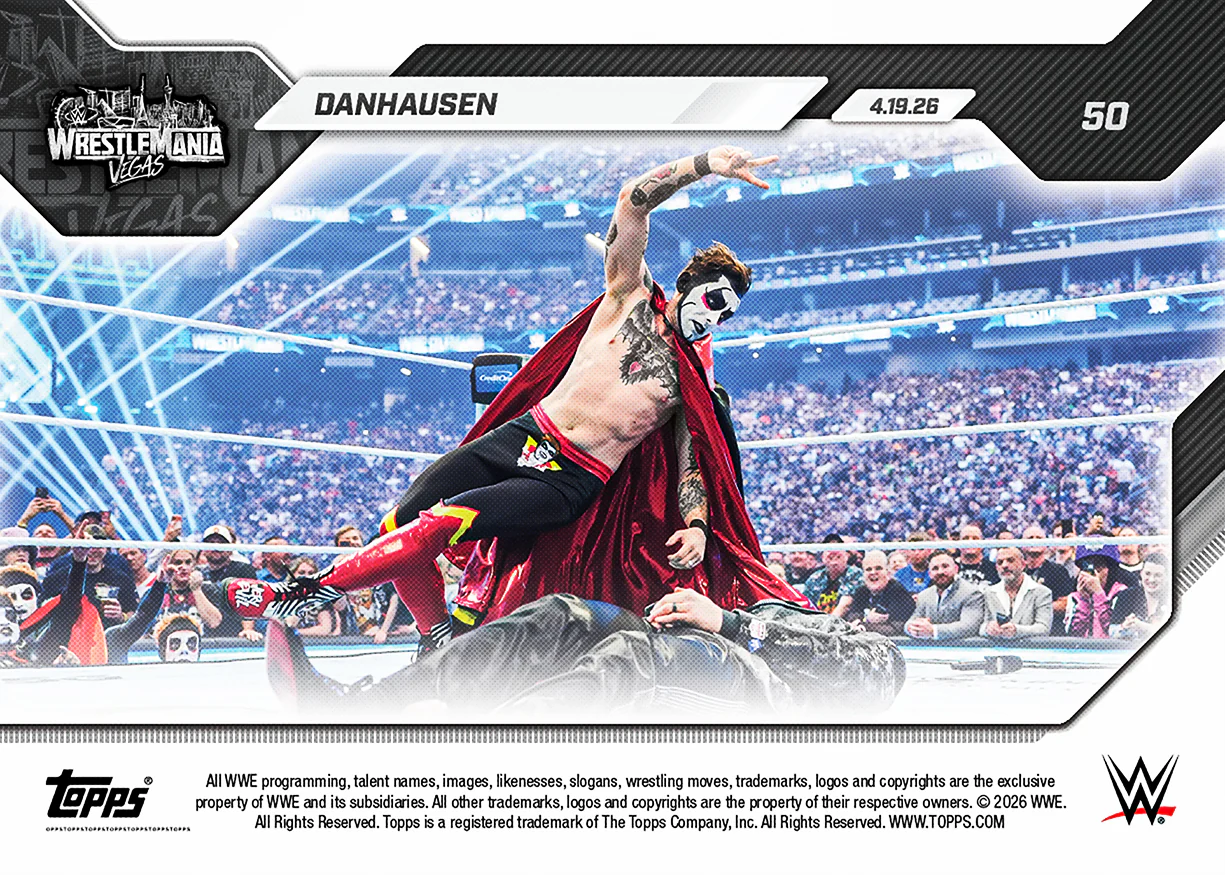 Danhausen - 2026 WWE Topps NOW® - Card 50