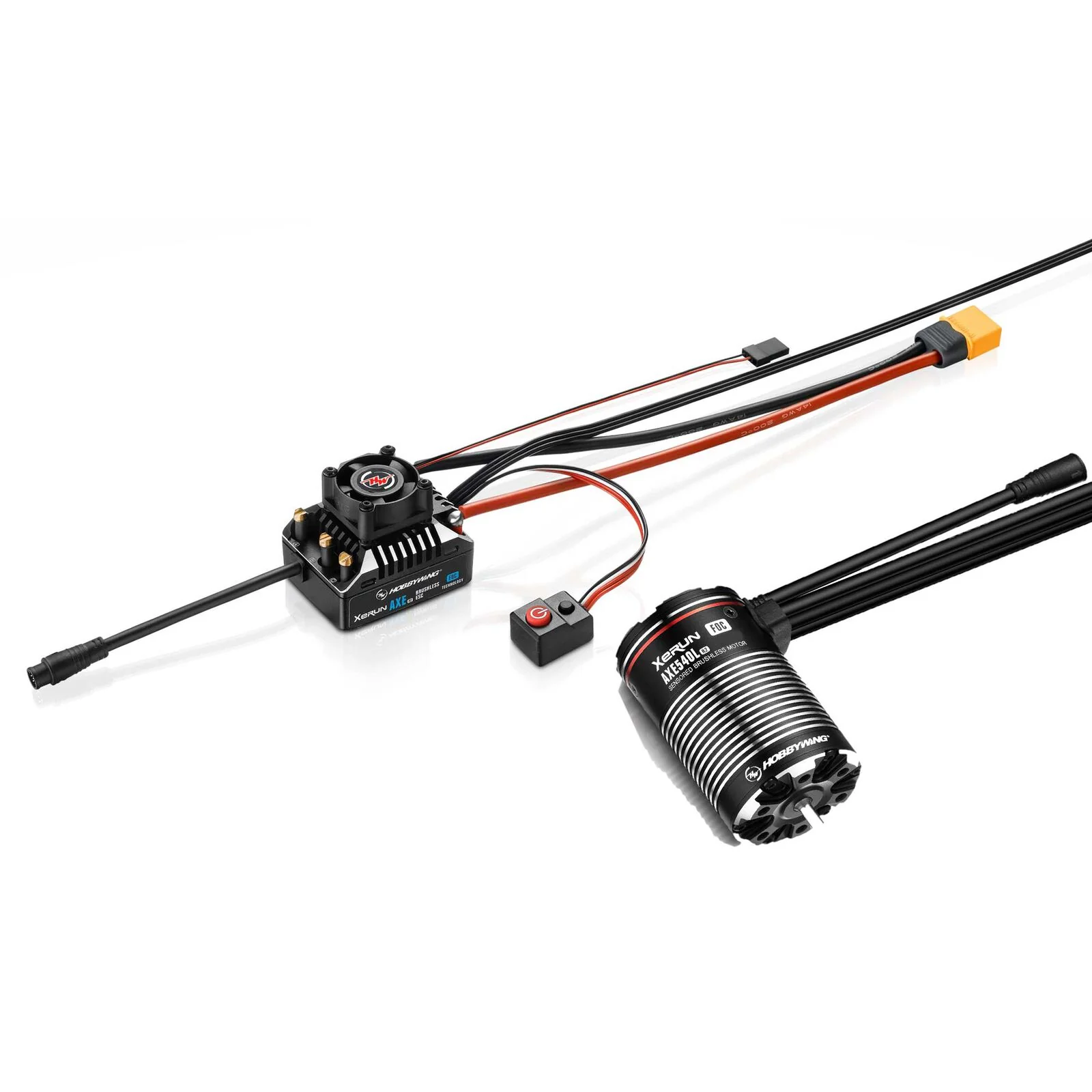 Xerun AXE550 R2-FOC Brushless System Combo w/3300KV Motor Hobbywing HWI38020314