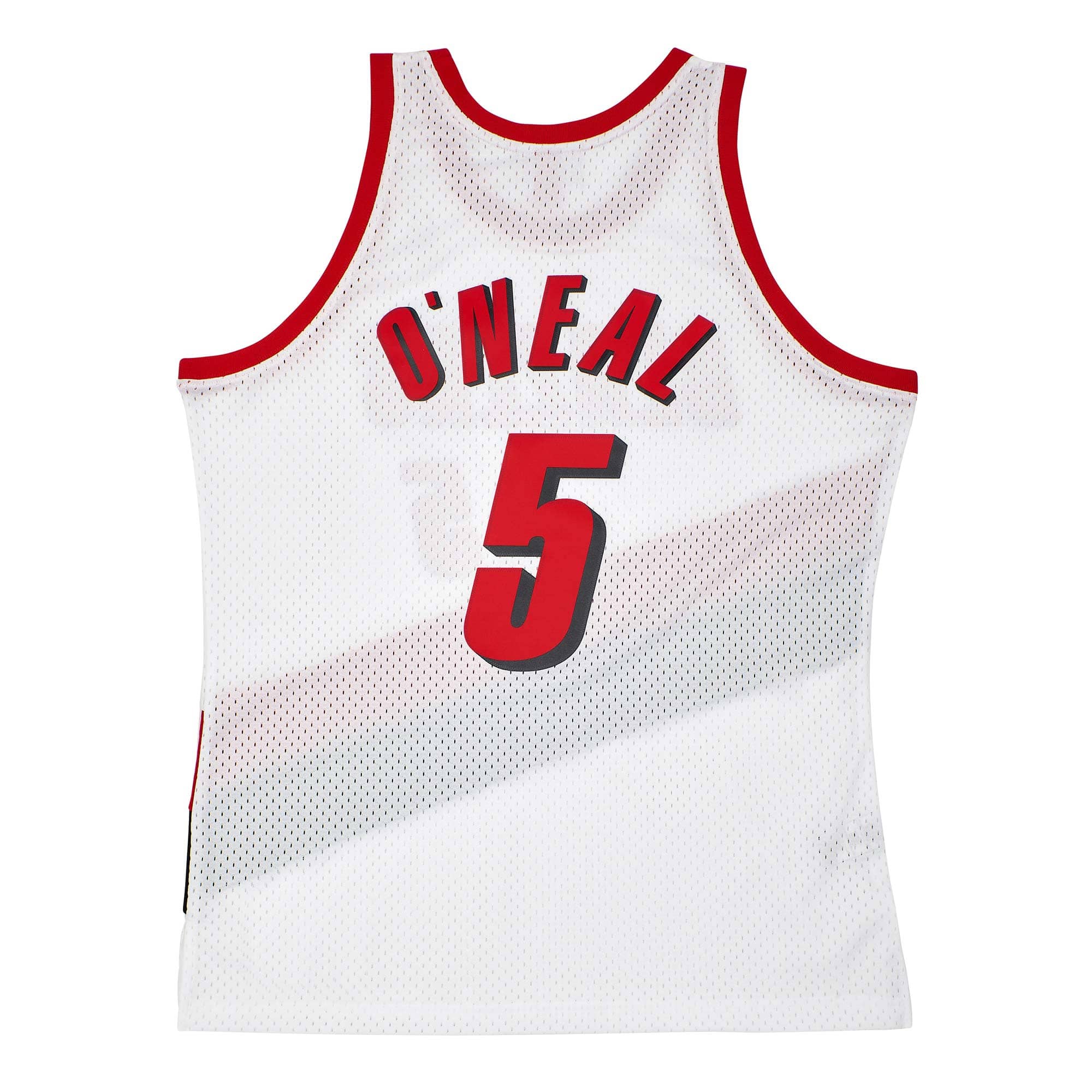Jermaine O'Neal #5 Portland Trail Blazers 1996-97 Mitchell & Ness Swingman NBA Jersey White
