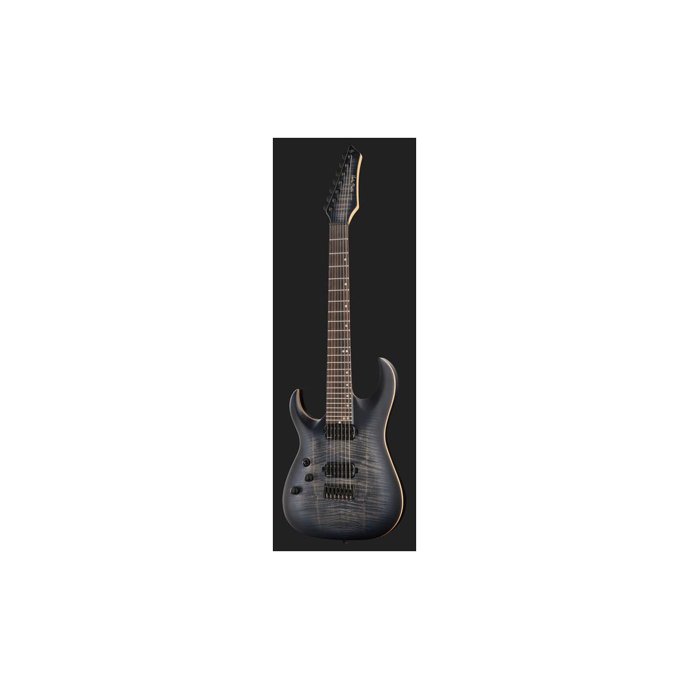 Harley Benton Amarok 7 LH BKNT Flame w/Case – Thomann Ireland