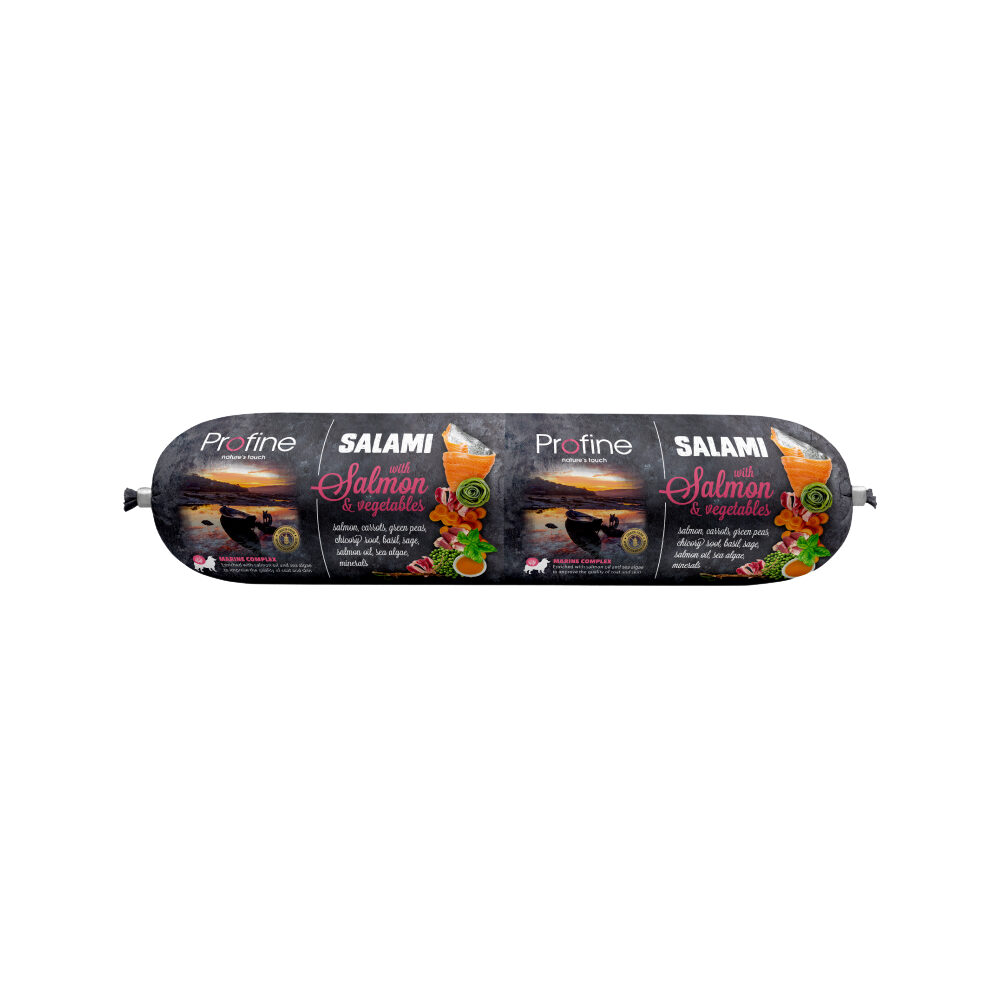 Profine Dog Salami - Salmon and Vegetables - 800g