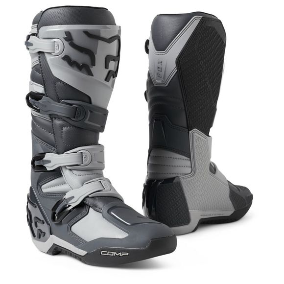 Fox COMP 2025 cross Boots - Gray / BlackRef: FX3729-C63227