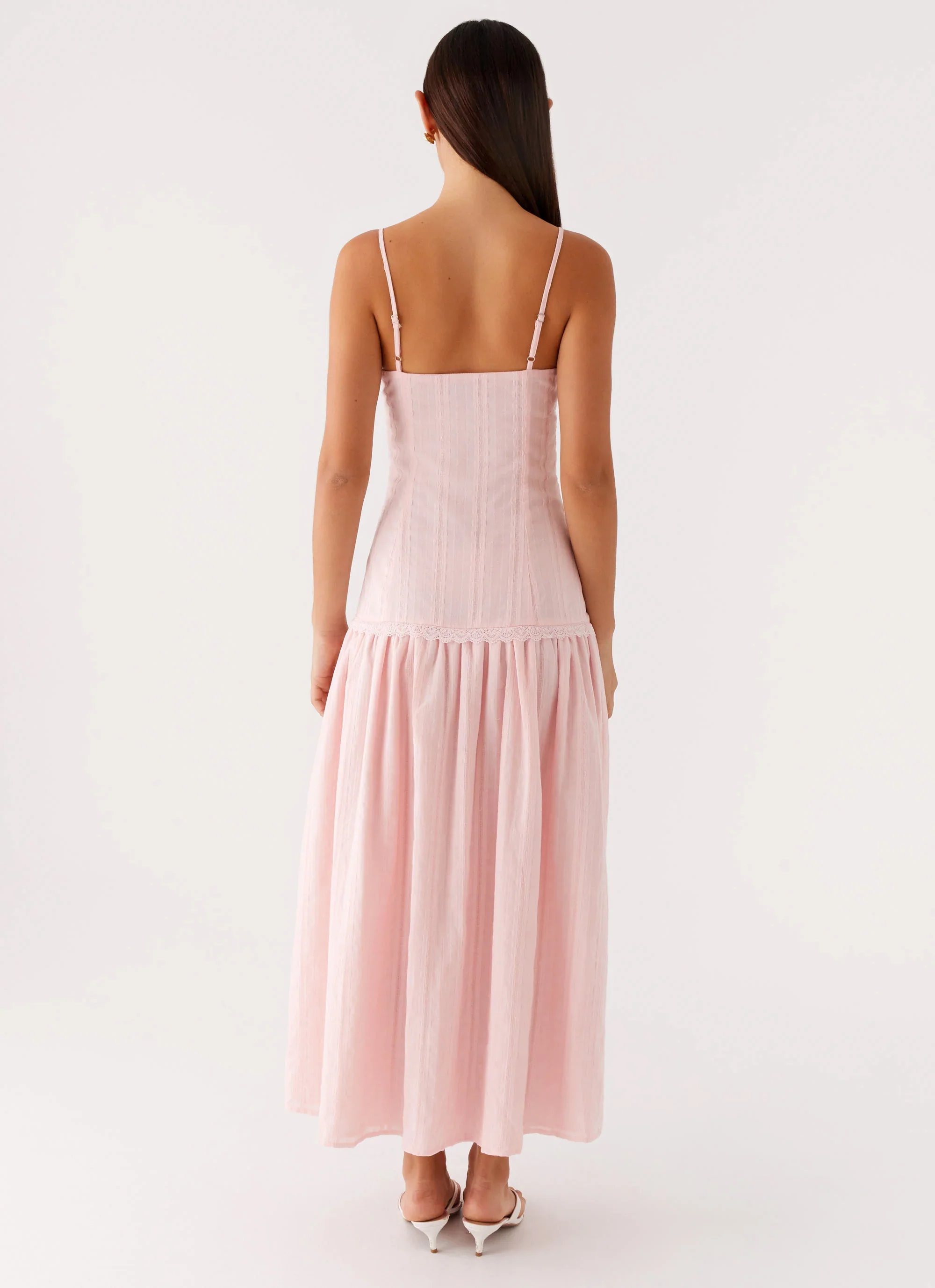 Found You Midi Dress - Pink