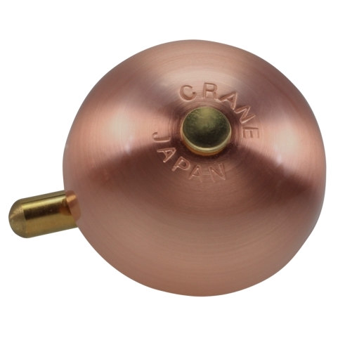 Crane Bell Co. Mini Karen Bell - Die Cast Mount - brushed copper