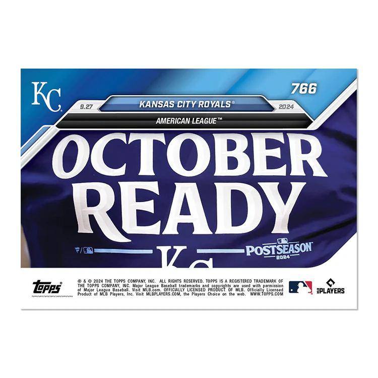 Kansas City Royals - 2024 MLB Topps NOW® Card 766
