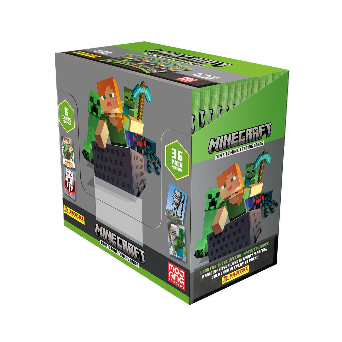 Minecraft Time to Mine Trading Cards - box of 36 packets