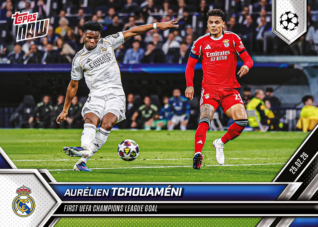 Aurélien Tchouaméni - 2025-26 UCL Topps NOW® - Card 98