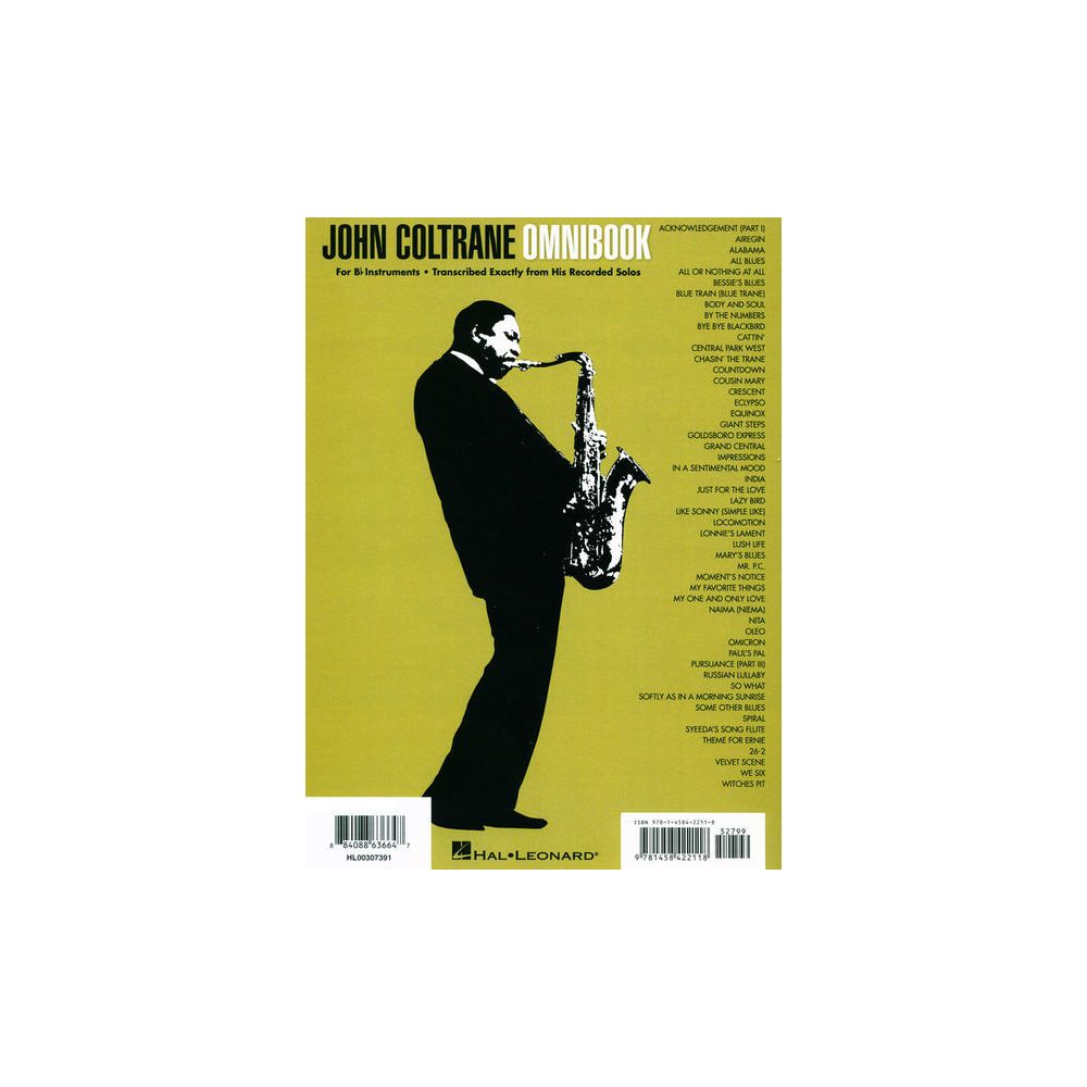 Hal Leonard John Coltrane Omnibook Bb – Thomann Ireland