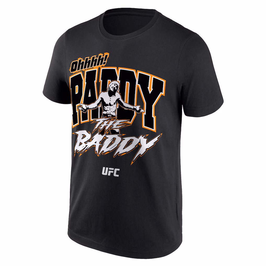 UFC Paddy Pimblett Oh Paddy the Baddy T-Shirt - Black - Mens