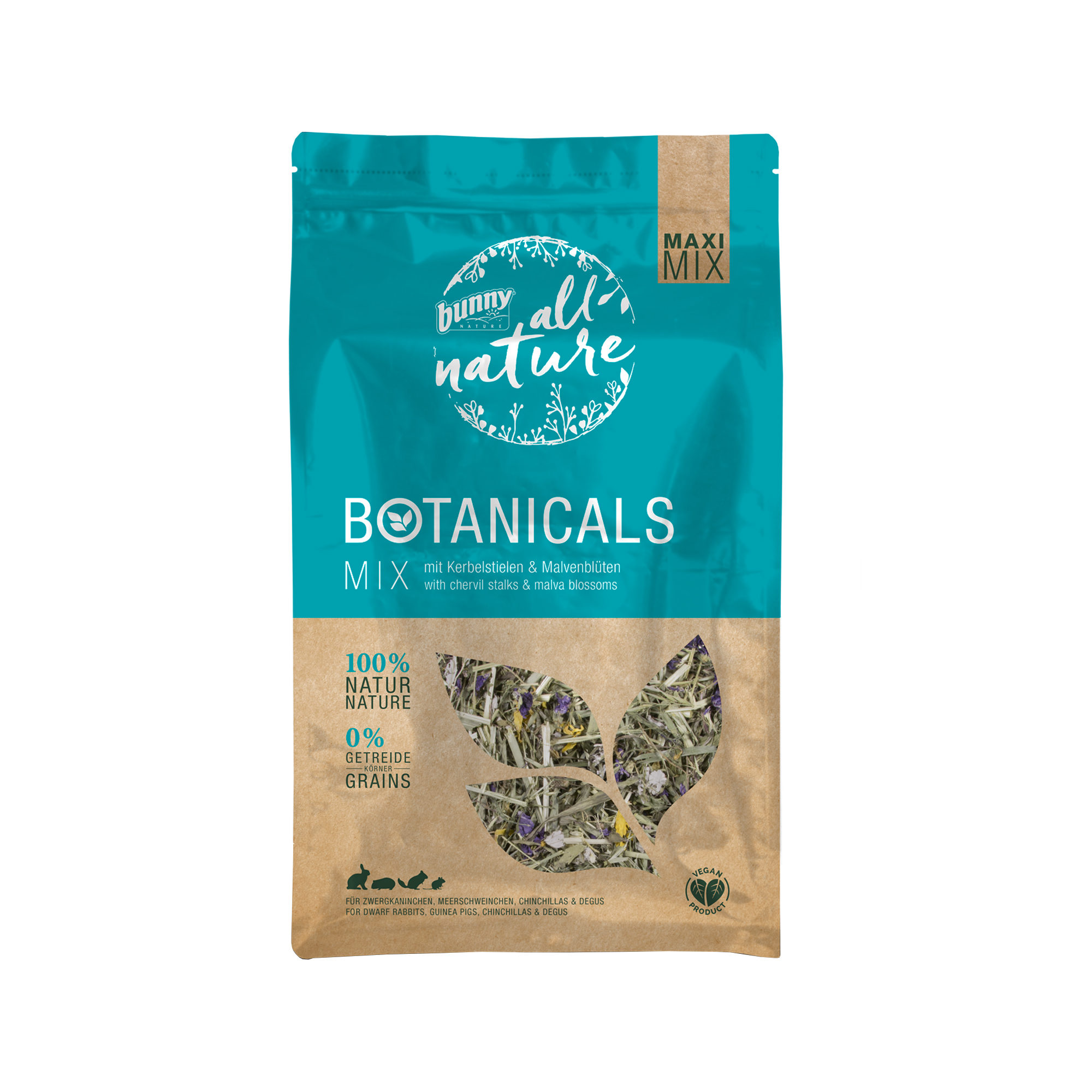Bunny Nature All Nature Maxi Mix Botanicals - Peppermint & Chamomile - 400g