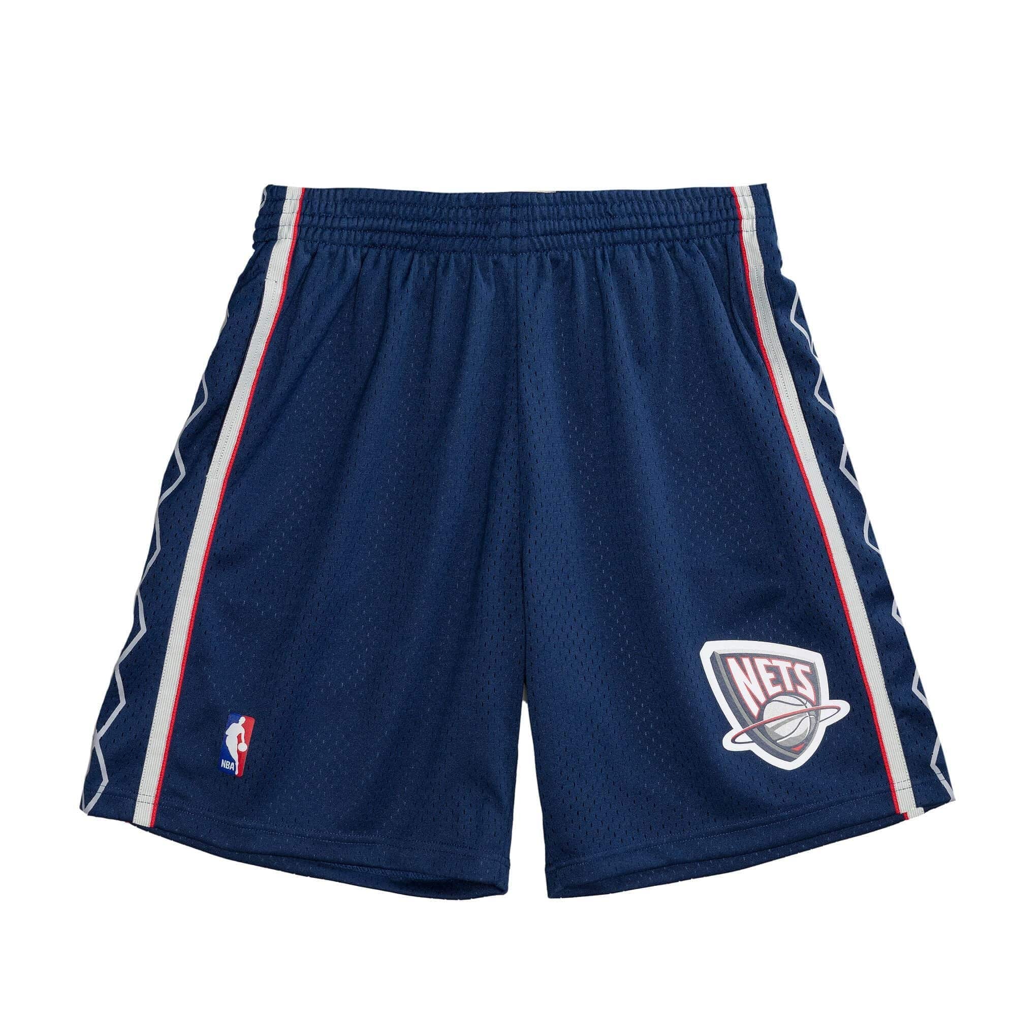 New Jersey Nets 2006-07 Mitchell & Ness Swingman NBA Shorts Navy