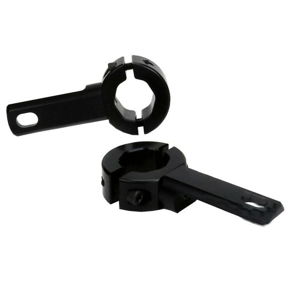 Denali Headlight Support for frame and crash bars 21-2 9mm Universal - BlackRef: DENA0017 / 1061813