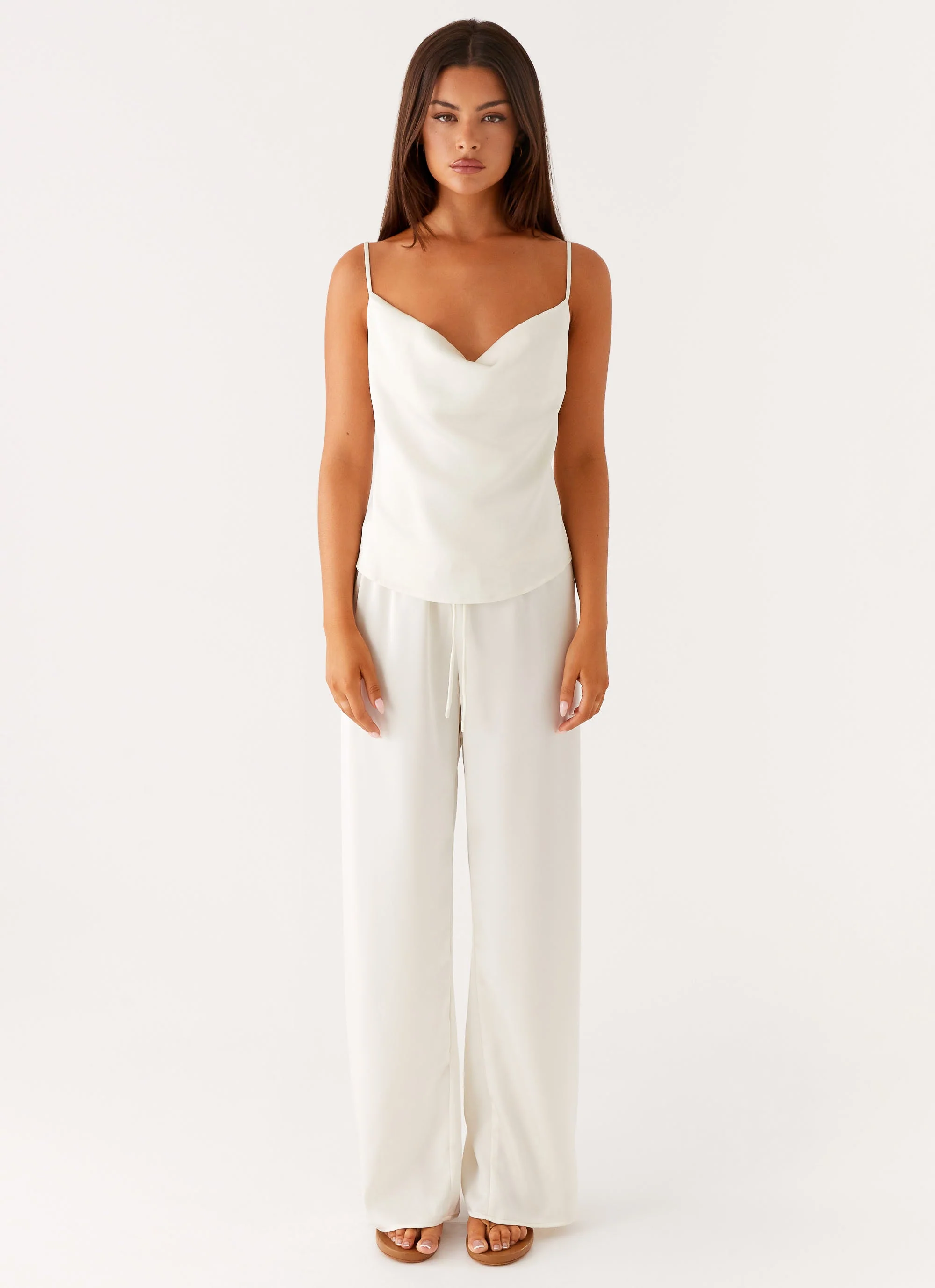 Deacon Low Rise Pants - Butter