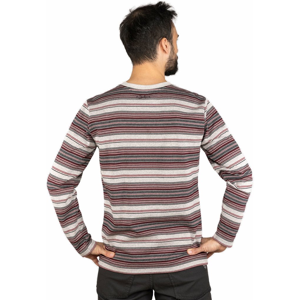 Chillaz Porto Allover Stripes Longsleeve Shirt Men - sand