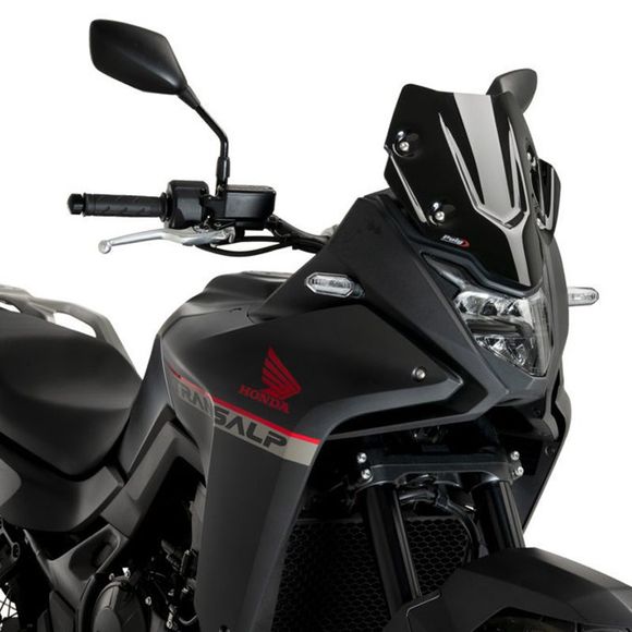 Puig Sport Screen - BlackHONDA 750 XL 750 TRANSALP - 2023 - 2025Ref: PUI0558