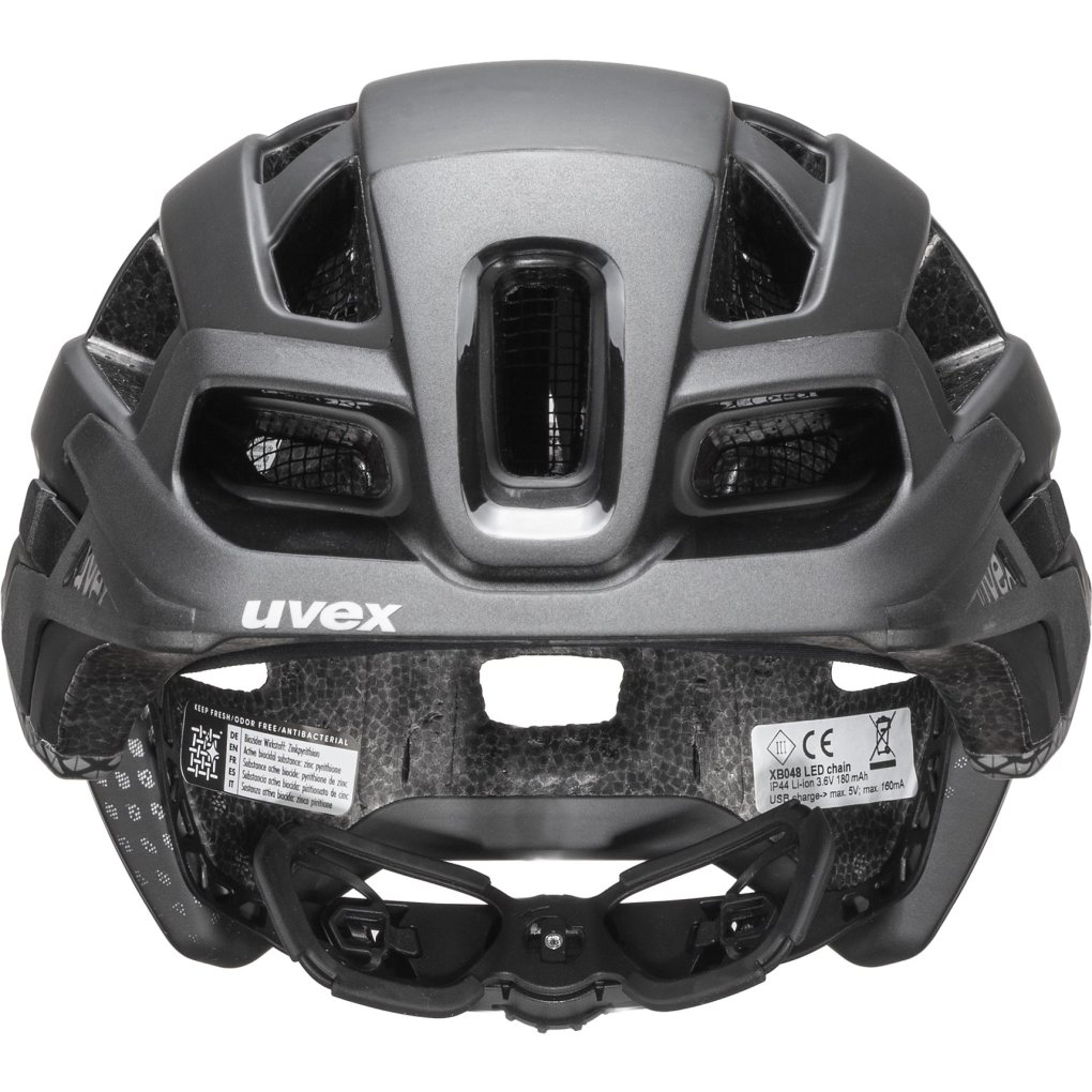 Uvex finale light 2.0 Helmet - black-silver matt