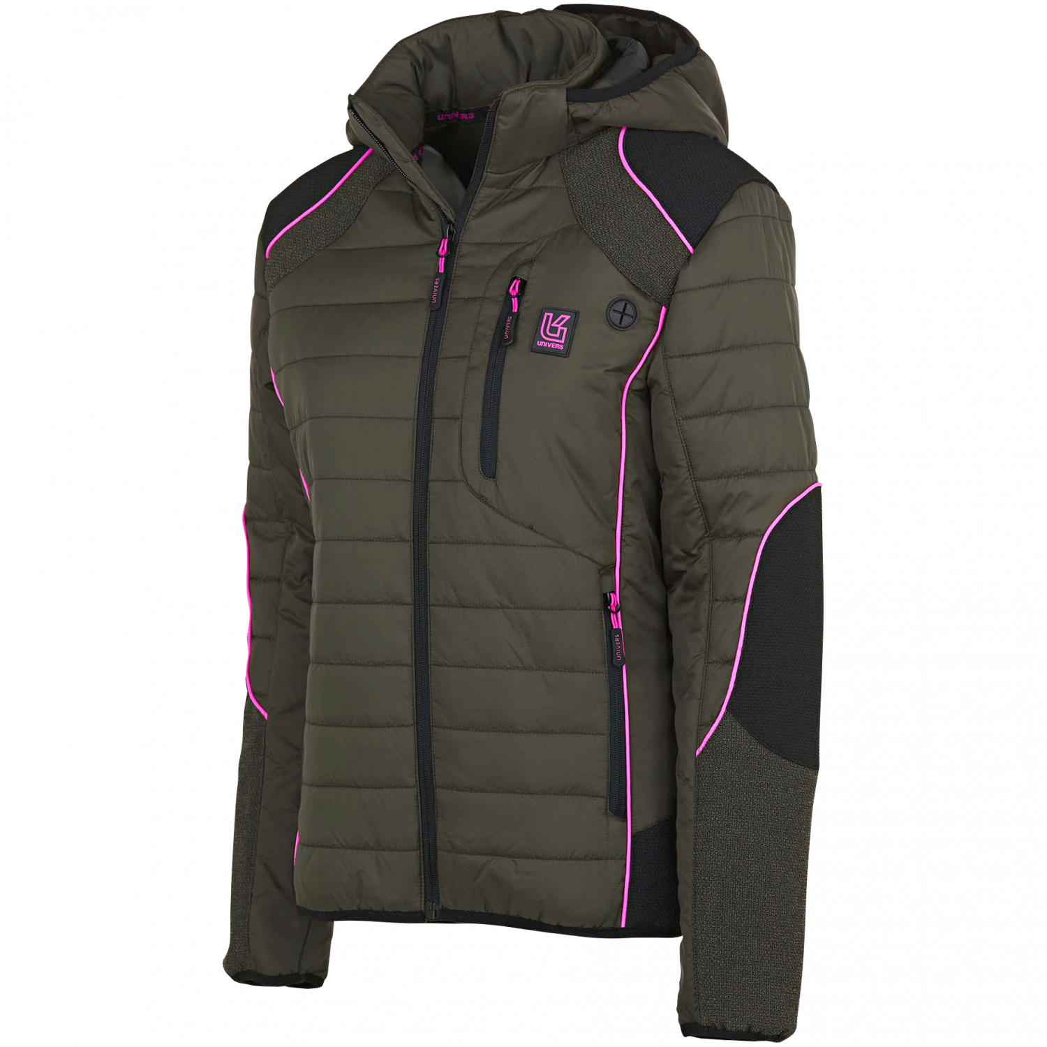 Univers Dolomit Hunting Jacket Women (Olive\/Pink)