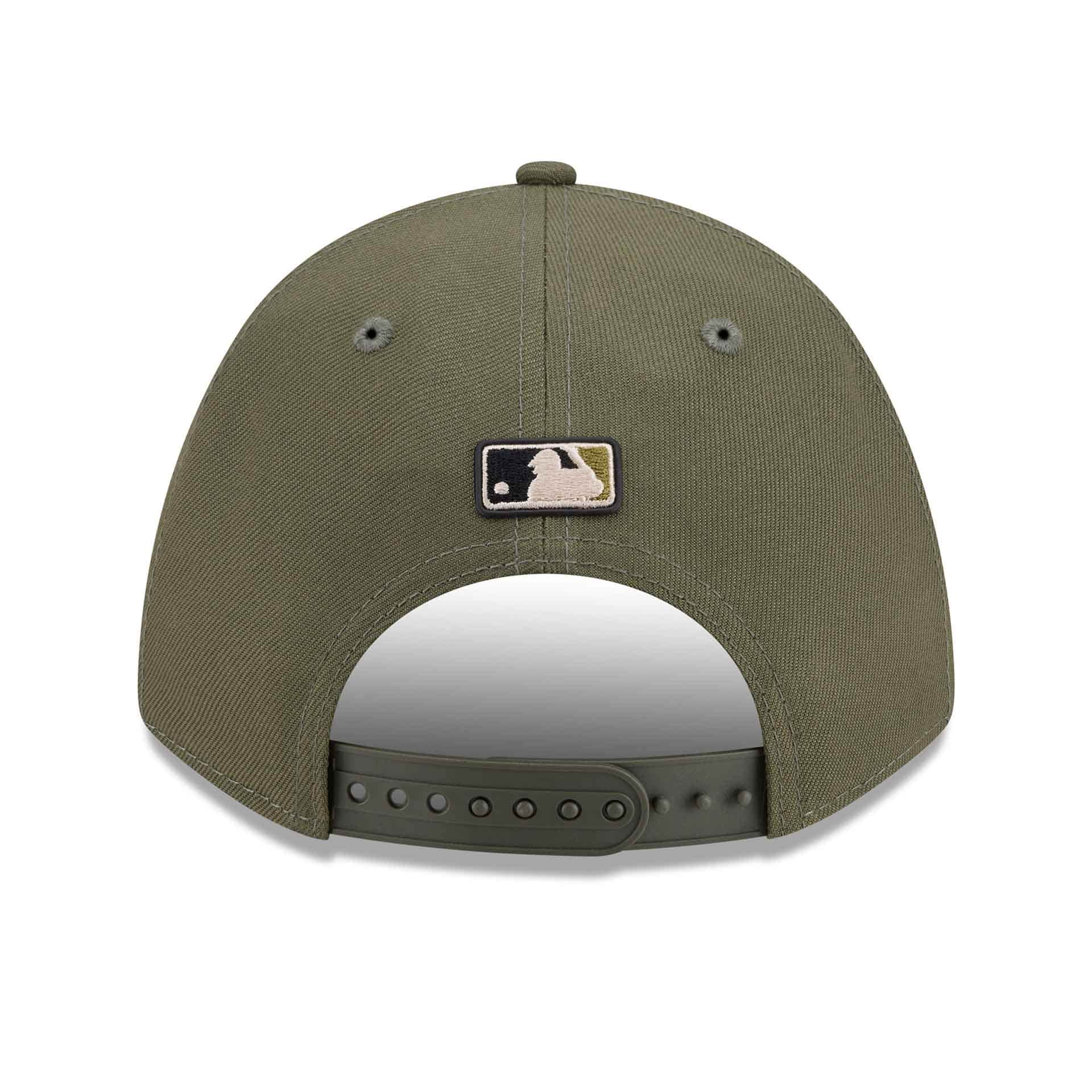 New York Mets 2026 MLB Armed Forces 9FORTY M-Crown A-Frame Adjustable Cap Olive