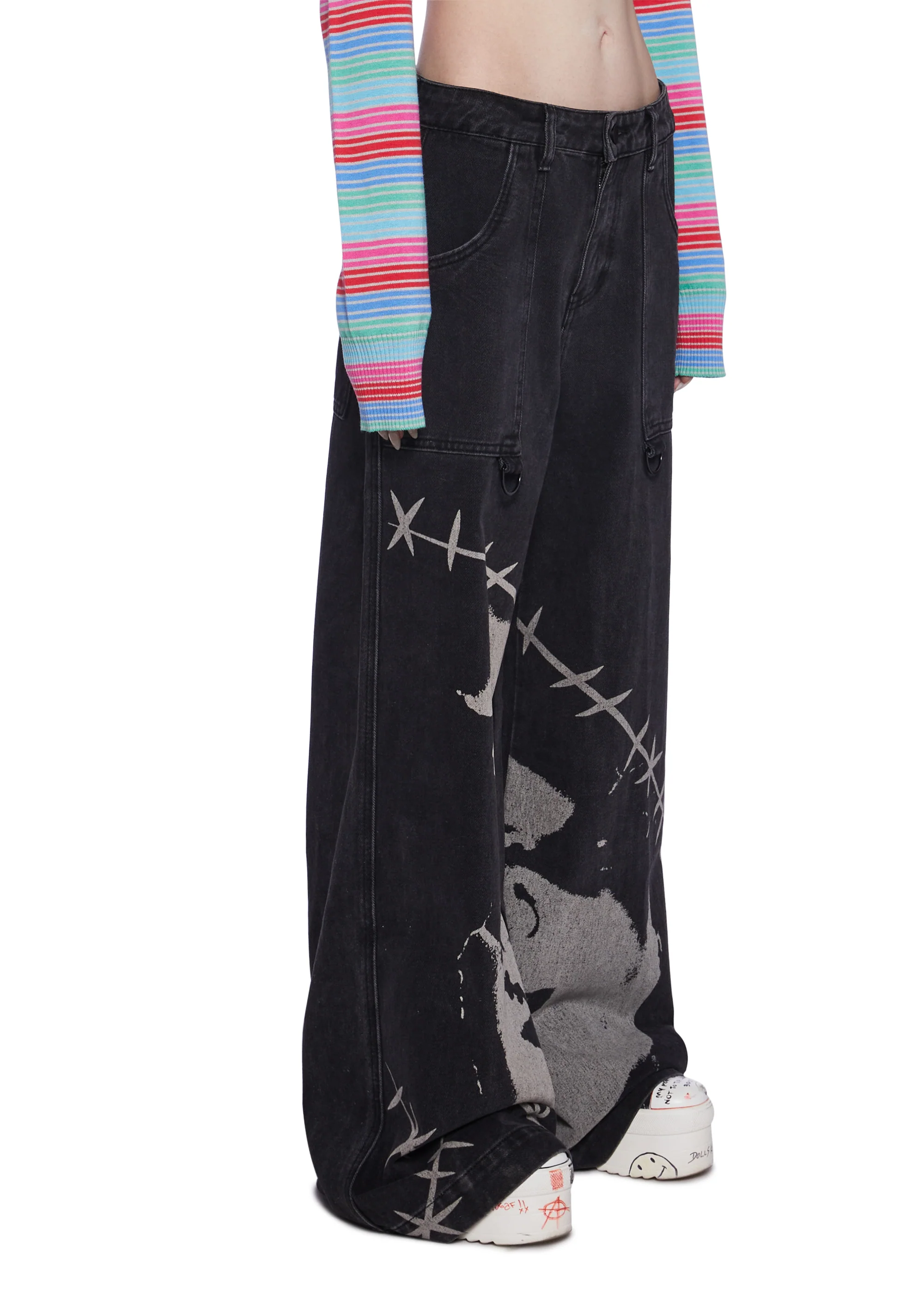 Friend To The End Wide Leg Jeans