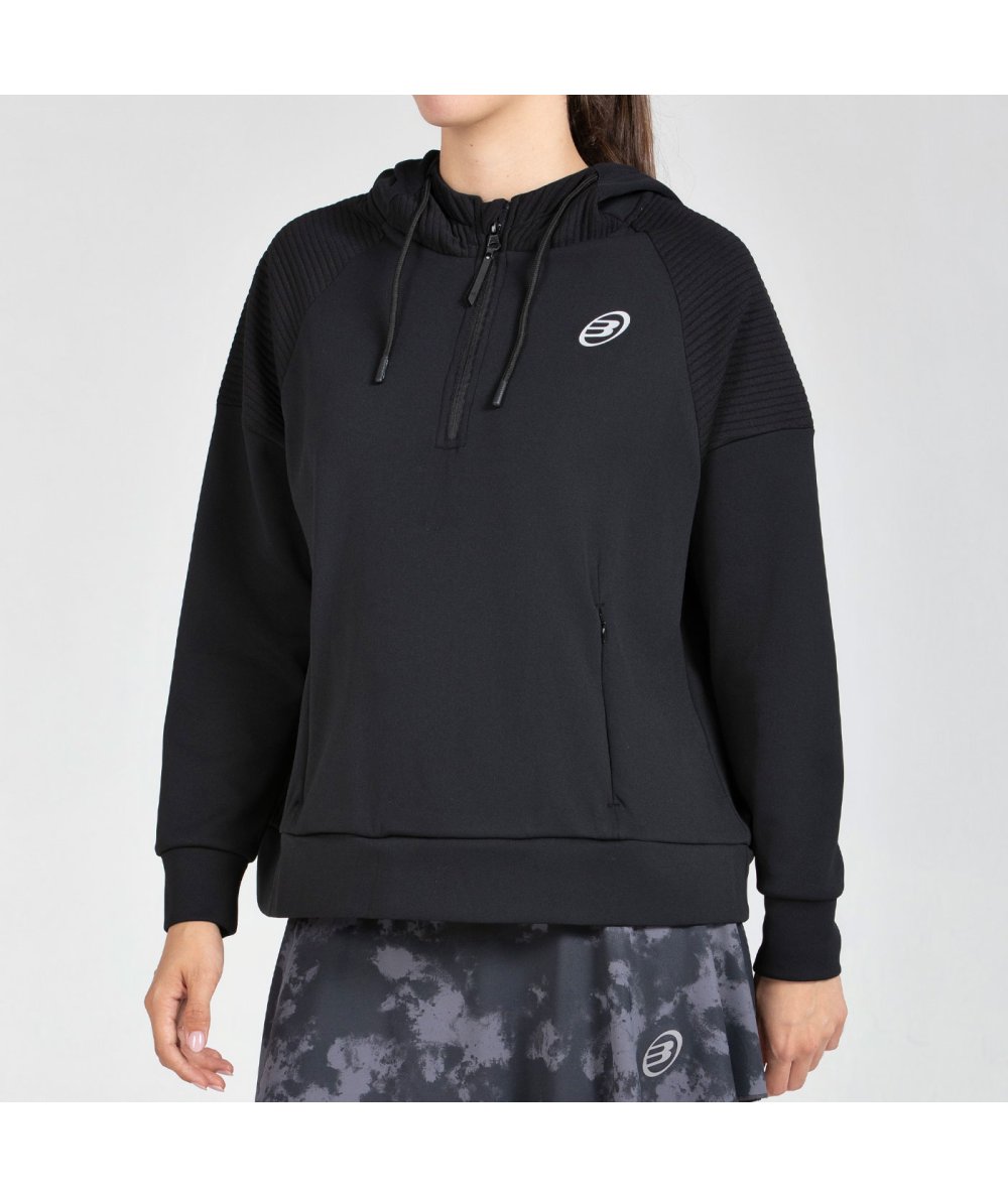 BULLPADEL BATEO BLACK SWEATSHIRT