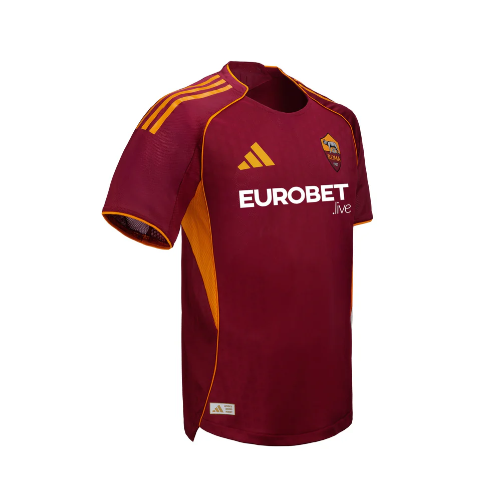 AS Roma Home Authentic Match Jersey 2025/26