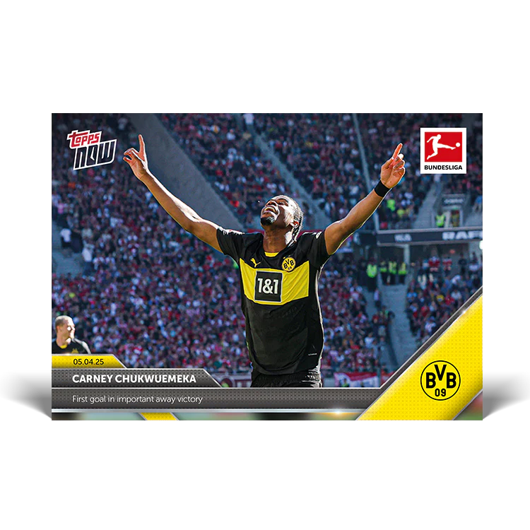 Carney Chukwuemeka - 2024-25 Bundesliga Topps NOW® Card 157