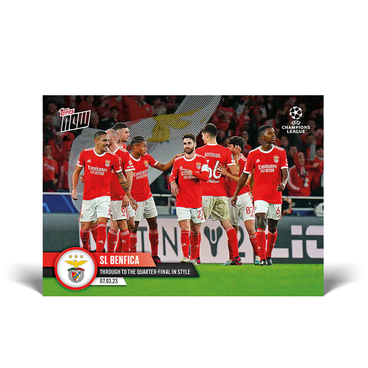Topps UK - Through to the quarter-final with style - UCL TOPPS NOW® Card #88