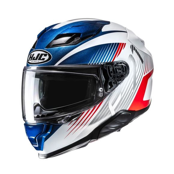 HJC F71 full face helmet - CATOS - Blue / RedRef: HJ1390