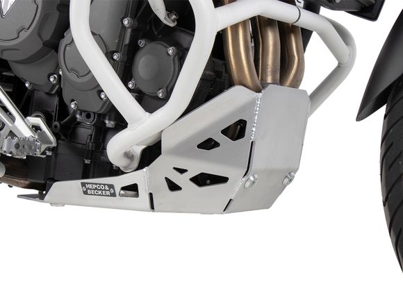 Hepco & Becker aluminum engine guard - Alu/anodised aluminum?TRIUMPH 900 TIGER 900 RALLY PRO - 2024 - 2025Ref: Hbe06608A / 8107657 00 12