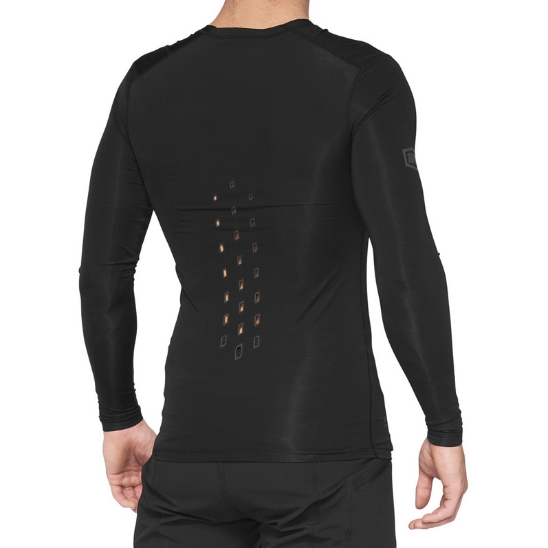 100% R-Core Concept Long Sleeve Bike Jersey Men - black
