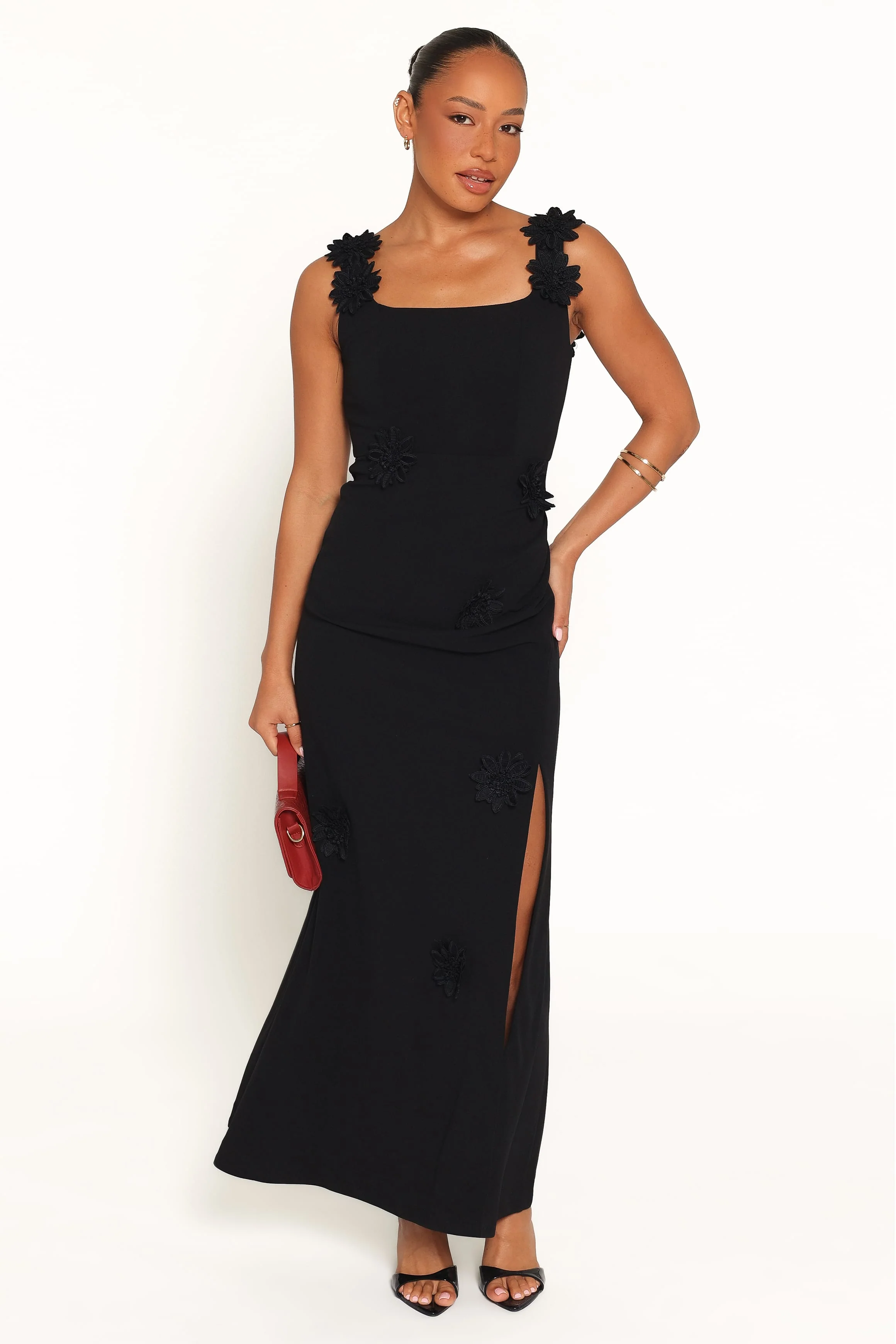 Lorenna Maxi Dress - Black