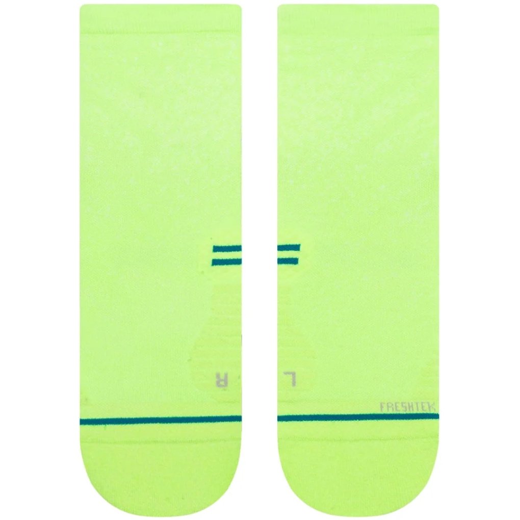 Stance Run Light Quarter Socks Unisex - volt
