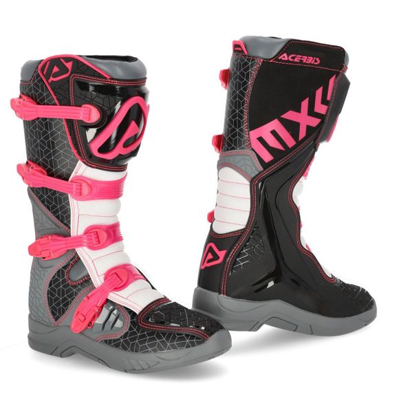 Acerbis X-TEAM BLACK PURPLE 2023 cross boots - Black / PurpleRef: AE3401